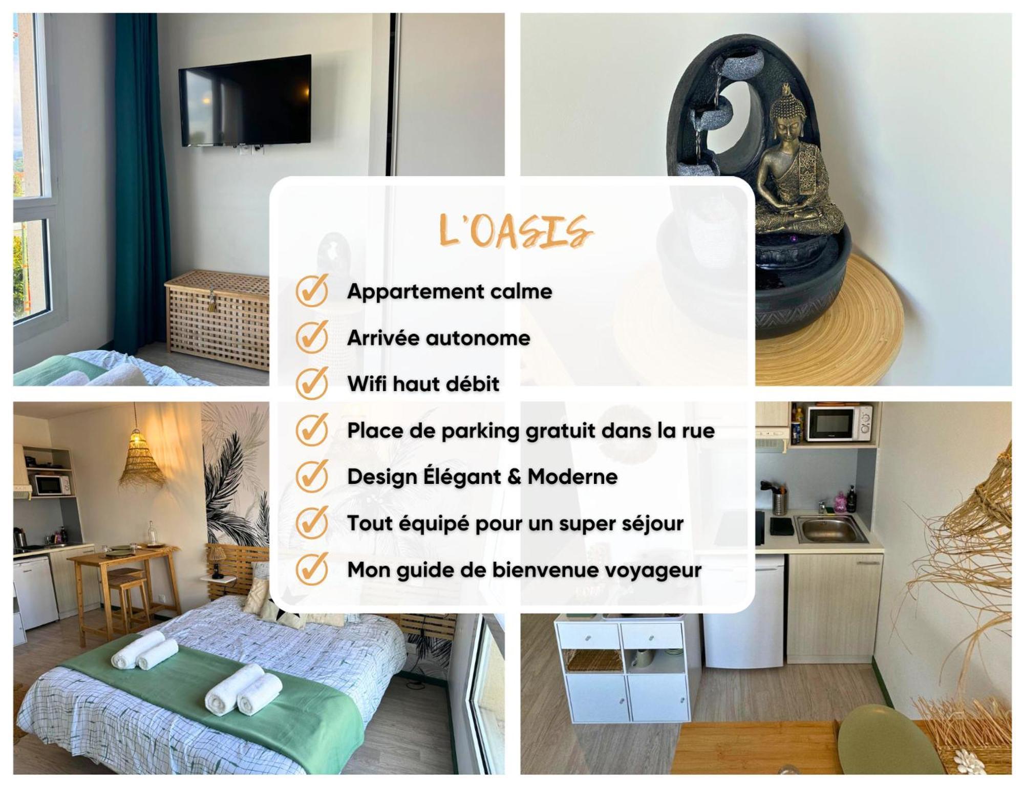 Apartamento Oasis - Wifi, Clim, Vue, Equipe Lourdes Exterior foto